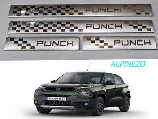 ALPINEZO STAINLESS STEEL DOOR SILL PLATE FOR TATA PUNCH Door Sill Plate