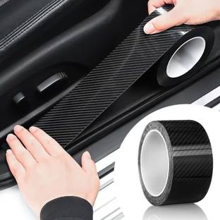 CARZEX Nano black door tape-5 meter car door sill scuff guard protector Door Sill Plate