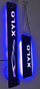RAAS COLLECTION Car Door Led sill plates scuff Plates Led foot steps for XYLO (4 PC) Door Sill Plate