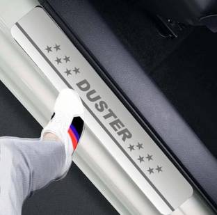 INDMOTIVE DOOR SILL GAURD FOR DUSTER
 /FOOTPATI/FOOTSTEP/PROTECTOR (SET OF 4 ) Door Sill Plate