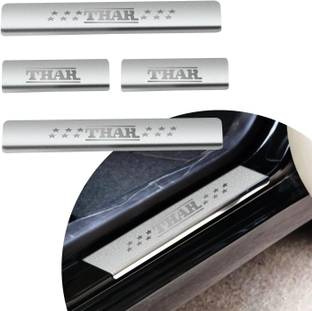 CARXTREME Mahindra Thar Foot Step Compatible For All Models (4 Pcs) Door Sill Plate