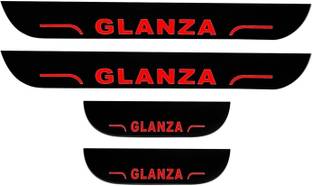 CARMART CCar door LED footstep Non Matrix scuff sill plate guards for glanza Door Sill Plate