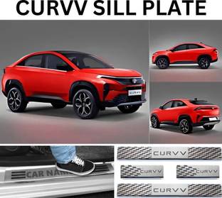 Ad chrome CURVV CHROME SILL PLATE /SCUFF PLATE Door Sill Plate