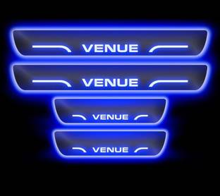 RohanEshop Hyundai Venue car door foot step led sill plate Door Sill Plate