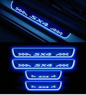 RohanEshop Maruti Suzuki Sx4 car door foot step led sill scuff plate Door Sill Plate