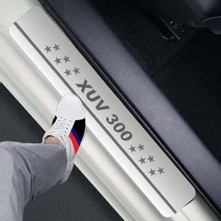 CARXTREME Mahindra XUV 300 Foot Step Compatible For All Models (4 Pcs) Door Sill Plate