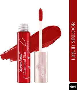 Seven Seas Long Lasting Waterproof One Stroke Application Diamond Star Liquid Sindoor Liquid