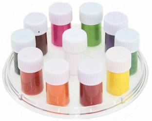 Nyamah sales 11 Color Liquid Kumkum Bindi For Girls And Women Multicolor Water Resistant and Long Lasting Colorfull Liquid Bindi Box