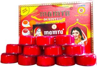 MAMTA Pack of 12pc Red Sindoor Powder for married women bengali red sindoor (30gm) sindoor powder