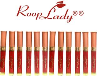 Roop Lady Herbal Liquid Sindoor, Long Lasting Chemical Free & Waterproof Pack of 12 Sindoor