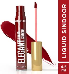 Orgatre Elegant Liquid Sindoor Maroon 4.5ml – Long-Lasting, Smudge-Proof & Skin-Friendly Liquid Sindoor