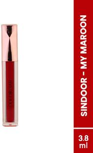 COLORBAR Sindoor, Maroon, 3.8 ml Smudge proof formula Long lasting liquid
