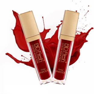 Biofresh Herbal Liquid Sindoor Maroon, With Sponge Tip Applicator - Long Lasting Liquid Sindoor
