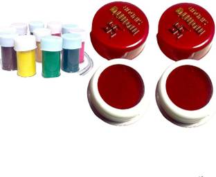 MAMTA Sindoor powder for married women maroon pack of 2 combo kumkum Powder sindoor