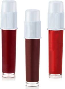 Nyamah sales Liquid Sindoor Long Lasting, Smudge Proof and Quick Drying for Women and Girls Bindi Liquid Kumkum Red Maroon Brown Combo Pack of 3