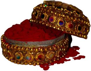 Amaryllis Best Sindoor/Kumkum Paste - Waterproof Deep Red Colour Sindoor
