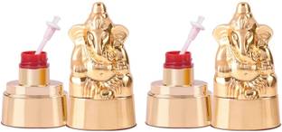 CartKing 2 Pcs Ganesh Statue Red Sindoor, Organic Kumkum, Sindhuram, 15g Powder