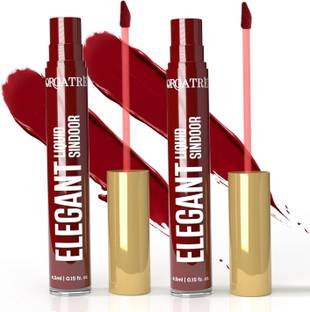 Orgatre Elegant Liquid Sindoor Maroon Combo – Long-Lasting, Smudge-Proof & Skin-Friendly Liquid Sindoor