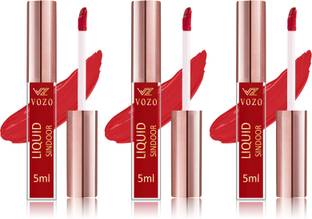 VOZO Intense Red Liquid Sindoor Waterproof and Smudge proof Liquid Sindoor
