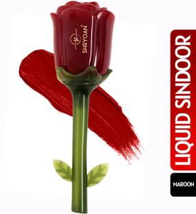 Shryoan Authentic Rose Liquid Sindoor | Smudge-free Elegant Finish & long Lasting color Sindoor