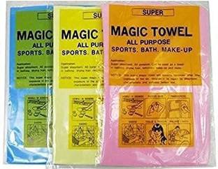 JANMESH ENTERPRISES Magic Drying Towel Reusable Water Absorbent Multipurpose Cleaning Cloth Wet and Dry Microfiber Cleaning Cloth