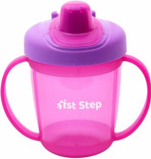 1st Step BPA Free Anti-Spill Hard Spout Baby Sipper Cup with Twin Handle & Cover - 250ml