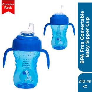 MeeMee Baby Sipper Cup BPA Free Non Spill Twin Handle for Baby/Toddlers/Kids,180 ML
