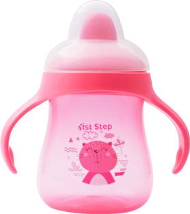 1st Step Matte BPA Free Anti-Spill Hard Spout Baby Sipper Cup with Twin Handle - 250 ml