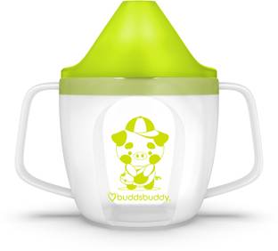 Buddsbuddy BPA Free Two Handle Trendy Baby Training Sipper Cup (12m+) BB7216 - 150 ml