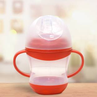 KIdbea Baby Sippy Cup Learning Sipper Feeding Bottle & Twin Handles