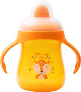 1st Step Matte BPA Free Anti-Spill Hard Spout Baby Sipper Cup with Twin Handle - 250 ml