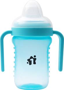 1st Step Matte Collection BPA Free Polypropylene Soft Spout Sipper with Twin Handles for Easy Grip