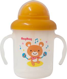 Pigeon MAGMAG TRAINING STRAW CUP (D-803N) (ORANGE)