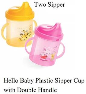 chapo Baby Sipper Cup with Double Handle Bpa freele with Led -2