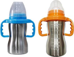 croox Thermal Insulation Stainless Steel Baby Feeding Bottle