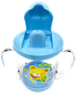 Lilz caress Premium Quality Bpa Free Unbreakable Sippy Cup (Sipper Mugs for Kids/Children/Babies/Infants) Spout Infant PP/Glass Look Water/Juice Sipper Cup With Handles 200 ml-VN62