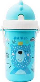 1st Step Matte BPA Free Polypropylene Soft Straw Baby Sipper Cup with Twin Handle- 360ml