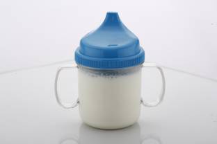 Cookzella Baby Sipper/Sippy Cup 225ml, Anti-Spill Design