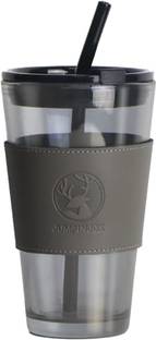 Zashvi Leather Sleeve Glass Glass Water/Juice Glass