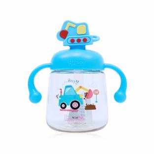 THE LITTLE BUNNY HOP IN STYLE Baby Sipper Cup with Handles and Straw – Spill-Proof– Easy Grip, BPA-Free