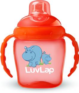 LuvLap Hippo Spout Sipper for Infant/Toddler, 225ml,