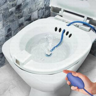 OTICA Sitz Bath for Hemorrhoids, Sitz Bath for Toilet Seat, Postpartum Care Wide Seat Sitz Bath Tub