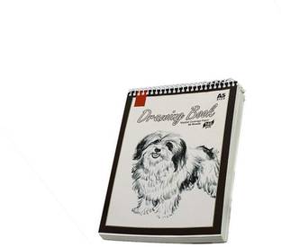 LRS A5 Sketch book 50 Sheets - 5.8 x 8.3 Inch | Top Spiral-Bound -Acid Free Sketch Pad