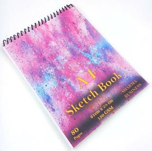 Redge A4 Size Sketchbook For School And College Drawing Work 150 GSM Paper Sketch Pad