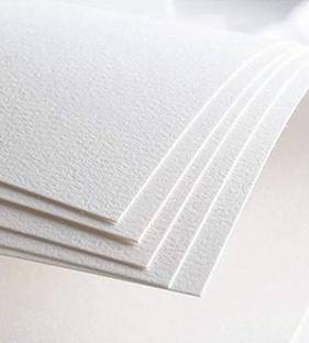 LRS Water Color Paper - 300 GSM - 25% Cotton - Perfect for Water, Acrylic and Oil Paintings - Cold Pressed - Textured Paper - Super Thick - Natural Shade (10 Loose Sheets) Sketch Pad