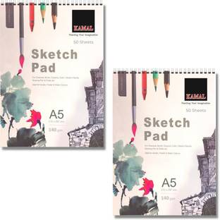KrsnaCreations Sketch Book for Alcohol Markers Sketch Pad