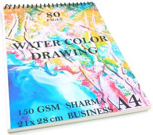 Redge Sketchbook A4 For Artists 150 GSM Thick Paper For Drawing Painting and Sketching Sketch Pad