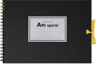 Maruman ART SPIRAL Sketchbook | F1 | Black | Made In Japan Sketch Pad