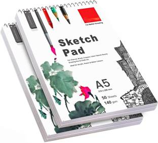 DEALZY A5 Sketch Book 1 pc Sketch Pad