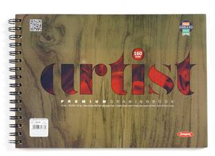 ANUPAM Premium Artist Drawing Book Pad A4 80 Pages 160GSM Sketch Pad